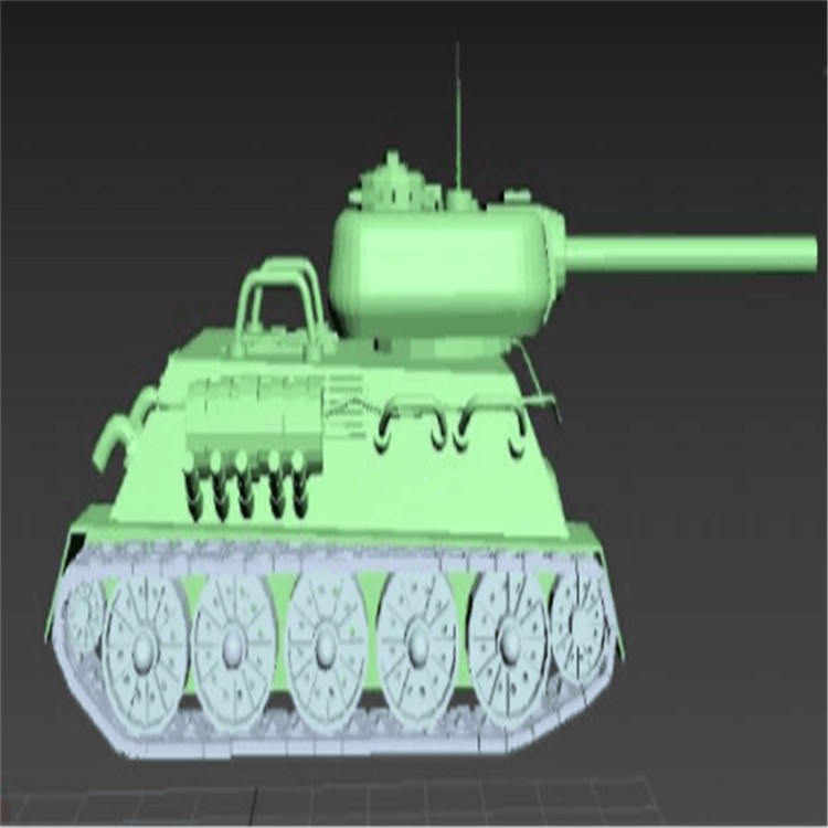 贞丰充气军用坦克模型